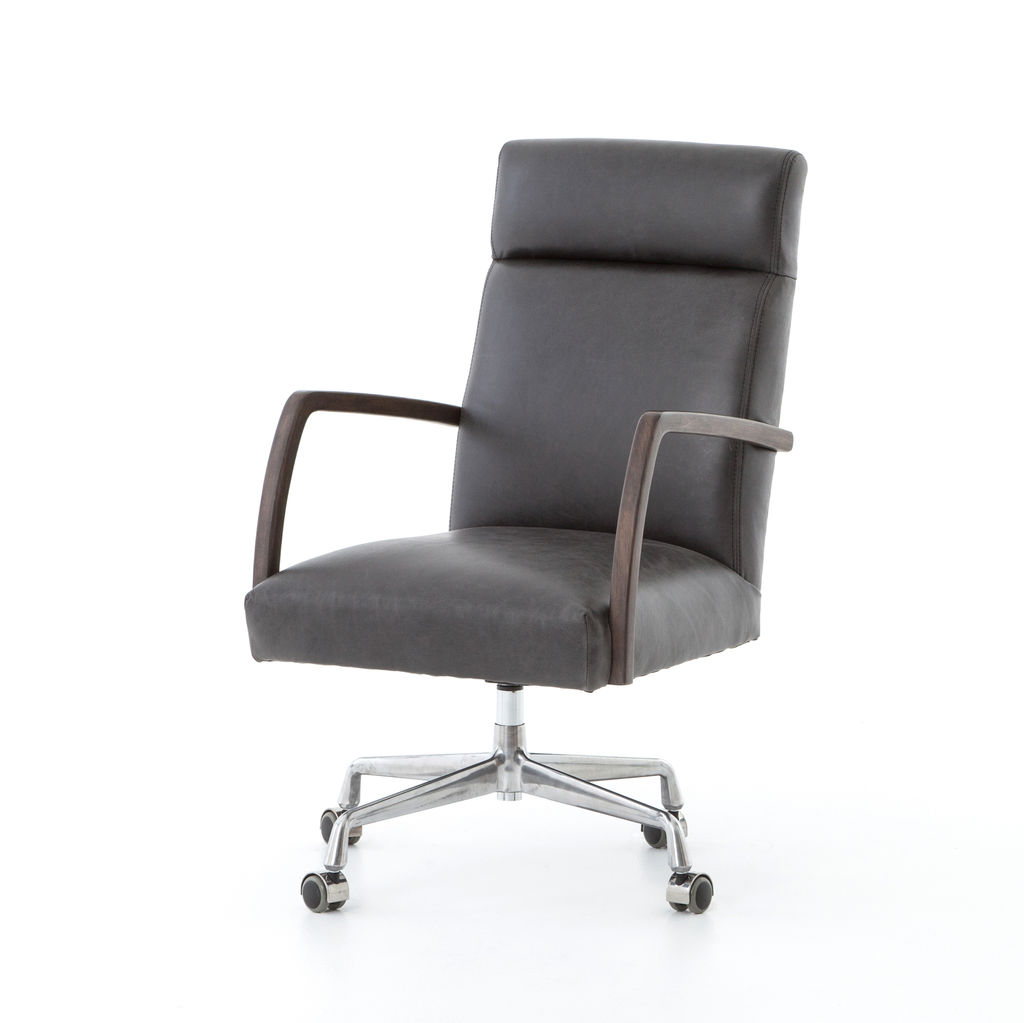 Preview image for Desk Chair-Ebony Leather