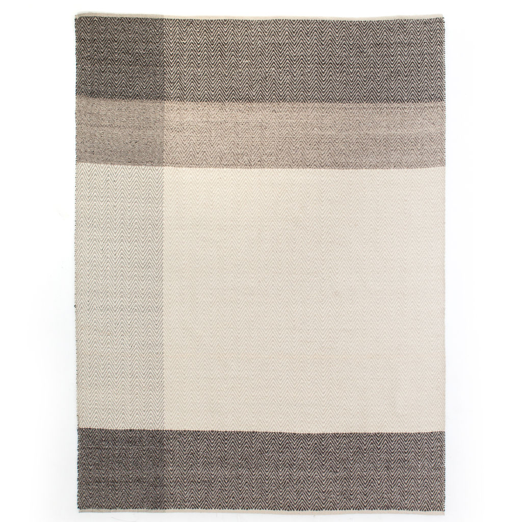 Preview image for Color Block Chevron Rug, 9X12'