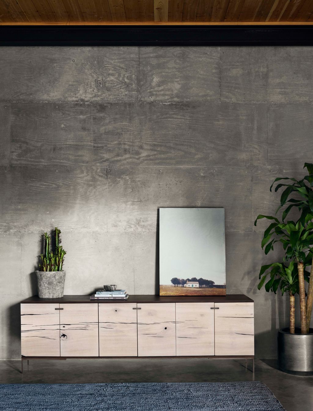 Cuzco Media Console-Bleached Yukas