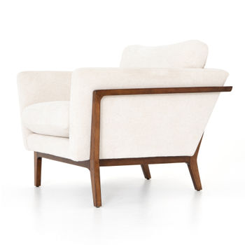 Denmark Chair- Cream/Pecan