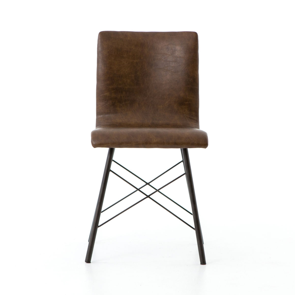 Diaw Dining Chair-Distressed Brown