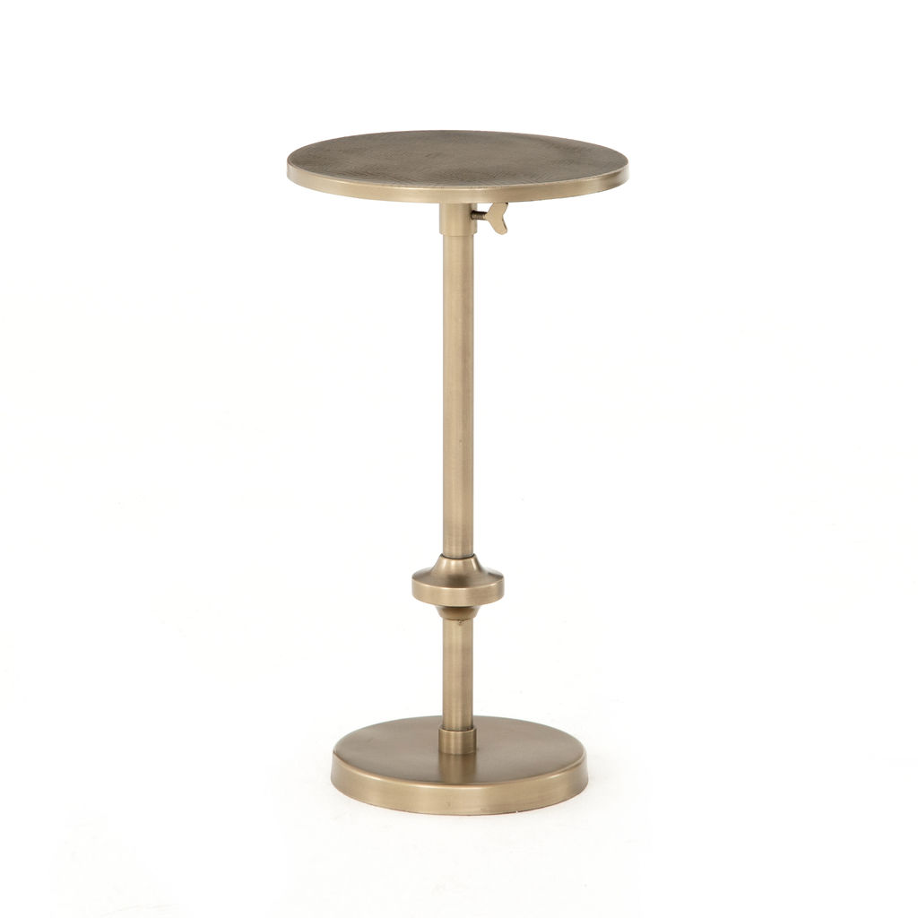 Preview image for Brass Adjustable Accent Table