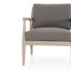 Elam Outdoor Chair, Weathered Grey