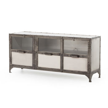 Element Media Console-Aged Nickel
