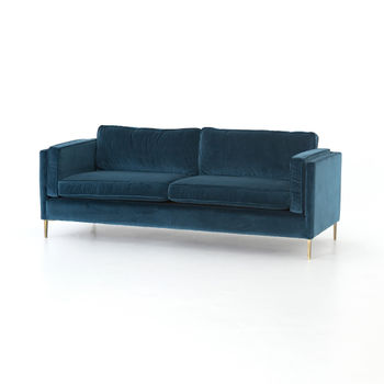 Emery 84&quot; Sofa in Sapphire Bay