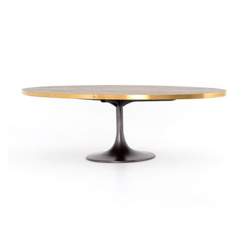 Eakins Oval Dining Table 98&quot;
