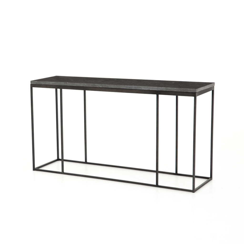 Preview image for Harlow Console Table-Bluestone/Gunmetal