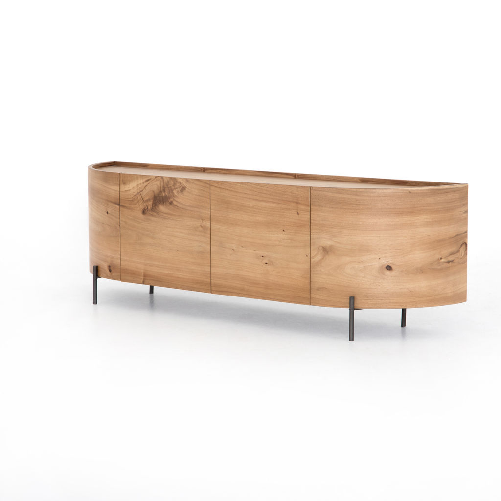 Preview image for Lunas Media Console-Gold Guanacaste
