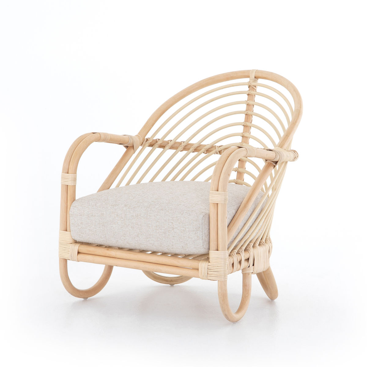 Shop Boho Chair, Natural Rattan from Peggy Haddad Interiors Home on Openhaus