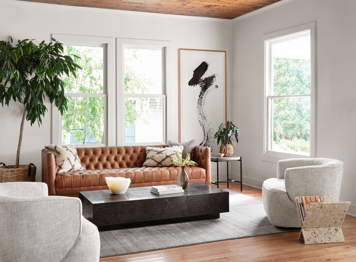 Mila Swivel Chair in Brazos Dove