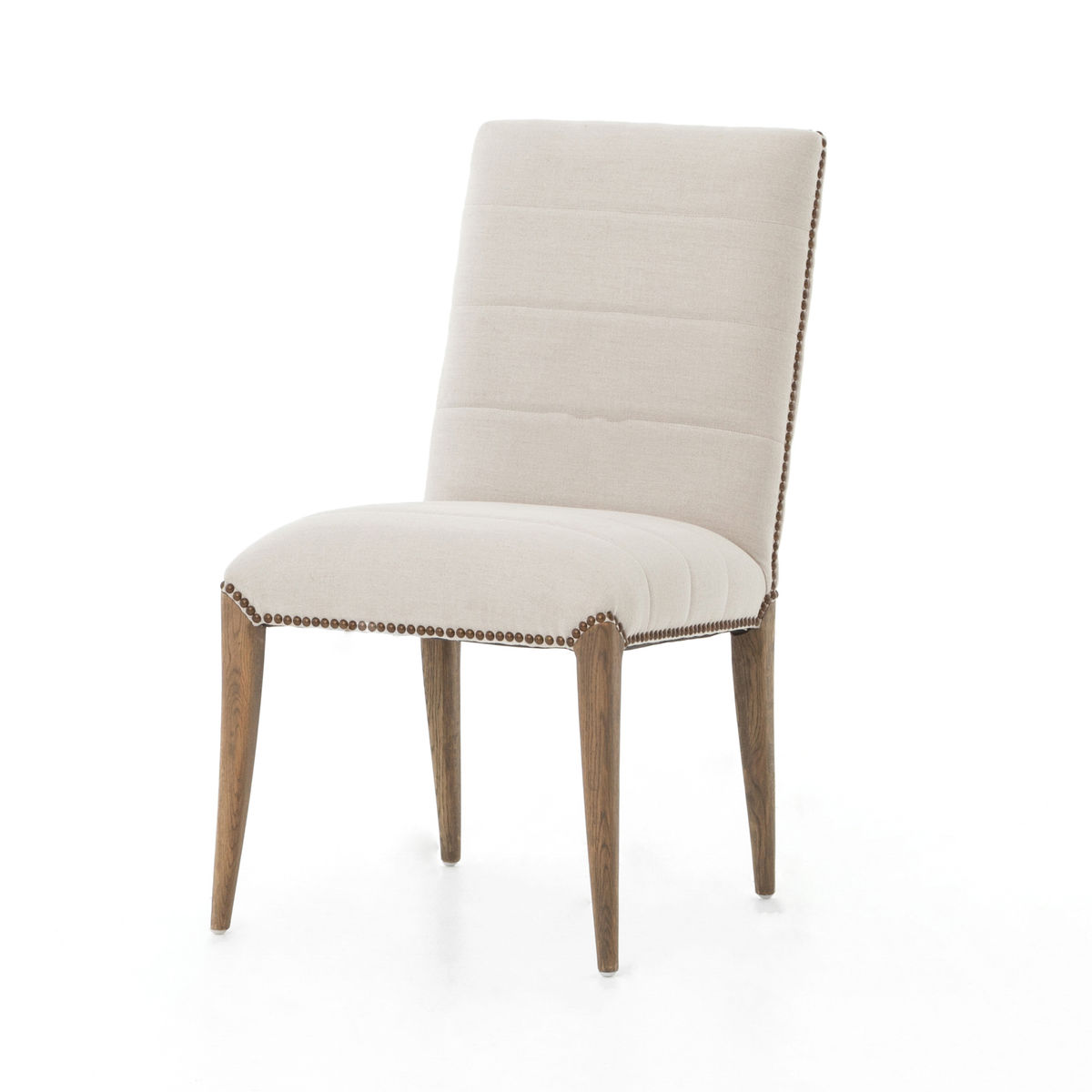 Nate Dining Chair-Dark Linen