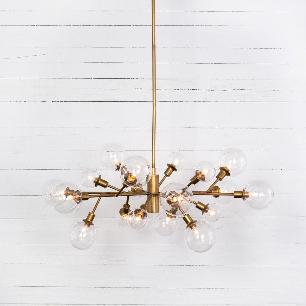 Preview image for Pellman Chandelier-Matte Brass