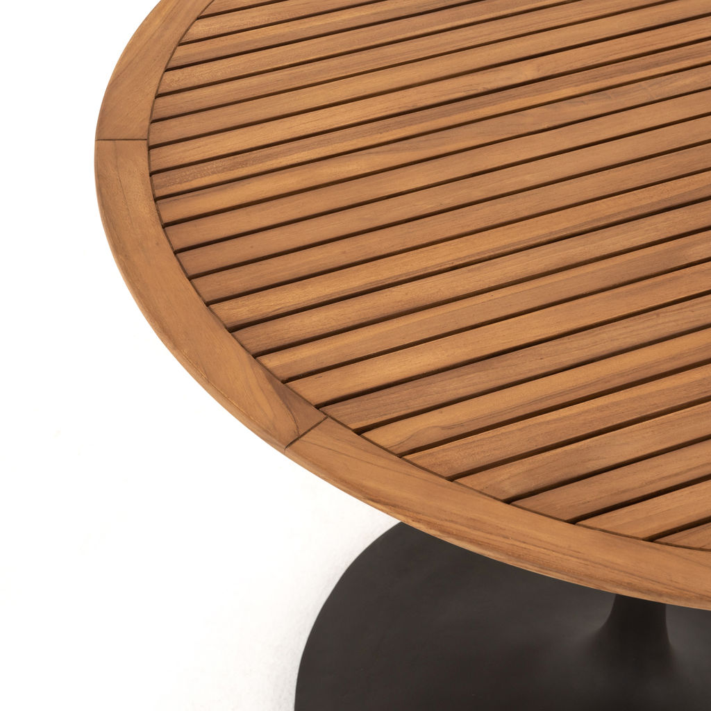 Reina Outdoor Bistro Table-Natural Teak