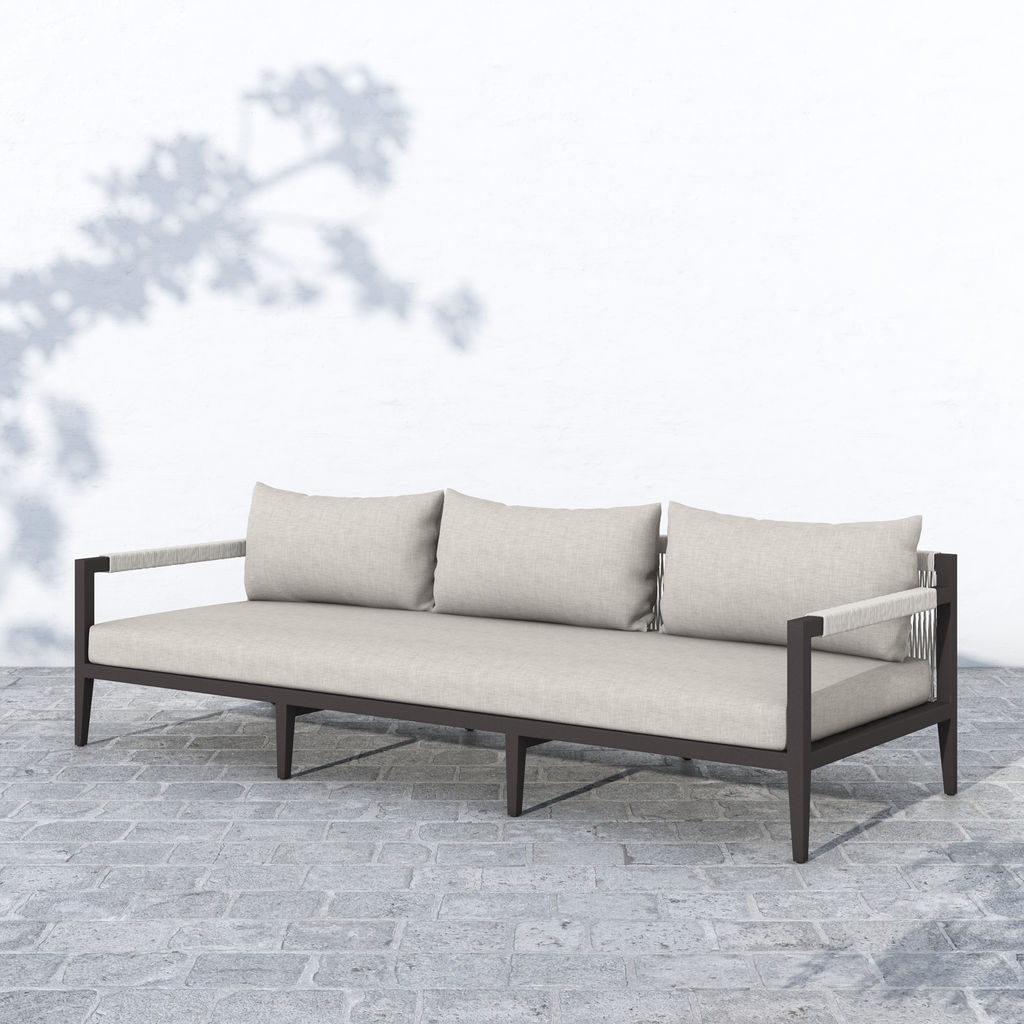 Sherwood Outdoor Sofa, Bronze