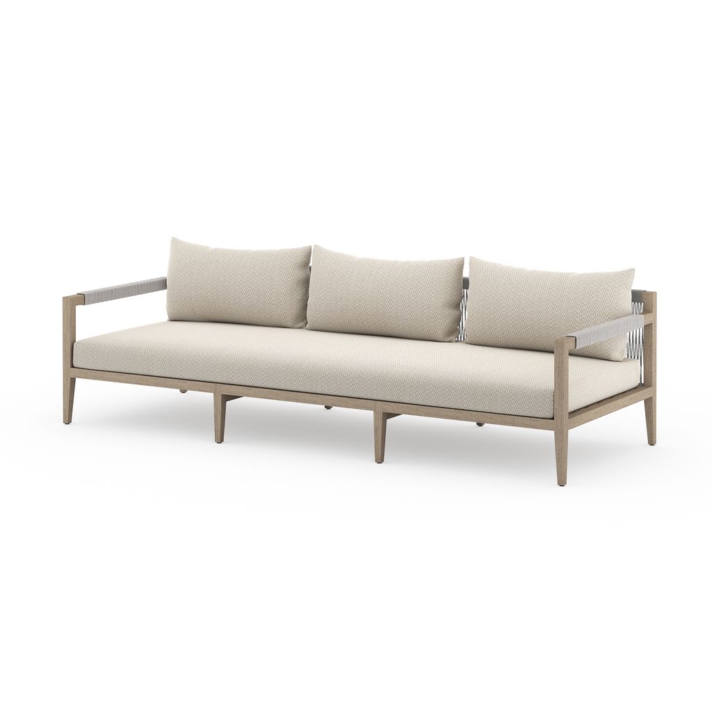 Preview image for Sherwood Outdoor Sofa, Washed Brown