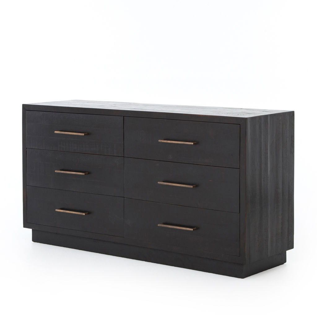 Preview image for Suki 6 Drawer Dresser-Burnished Black