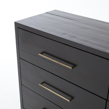 Suki 9 Drawer Dresser-Burnished Black