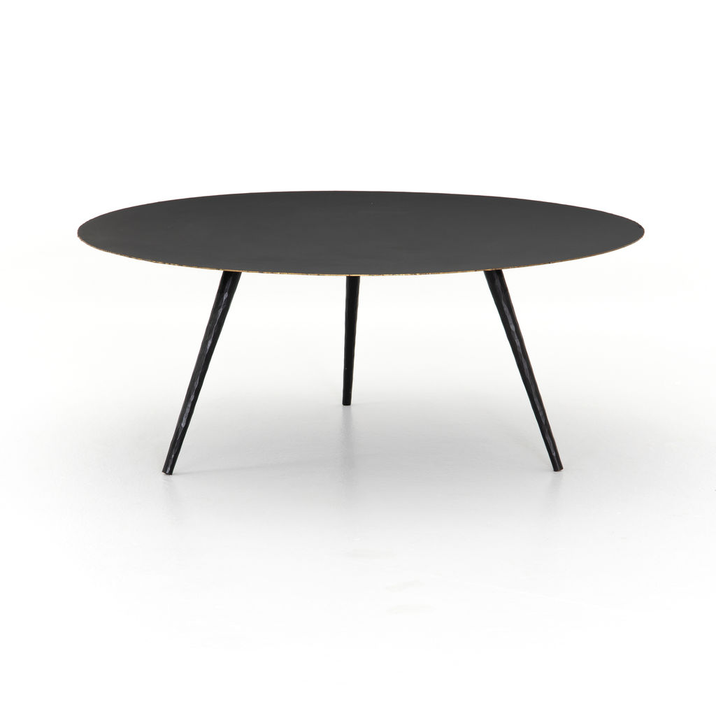 Preview image for Trula Round Coffee Table-Rubbed Black