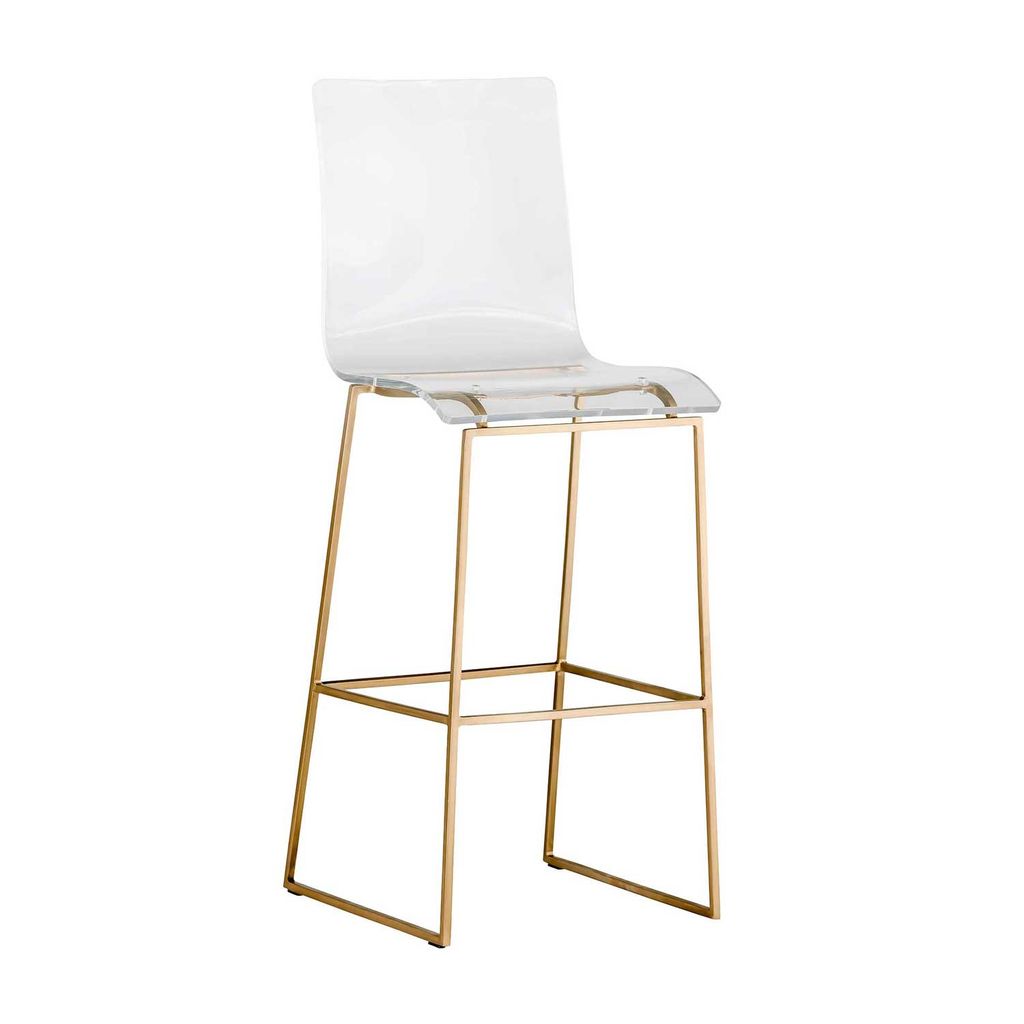 Preview image for King 30.25" Bar Height Stool - Gold