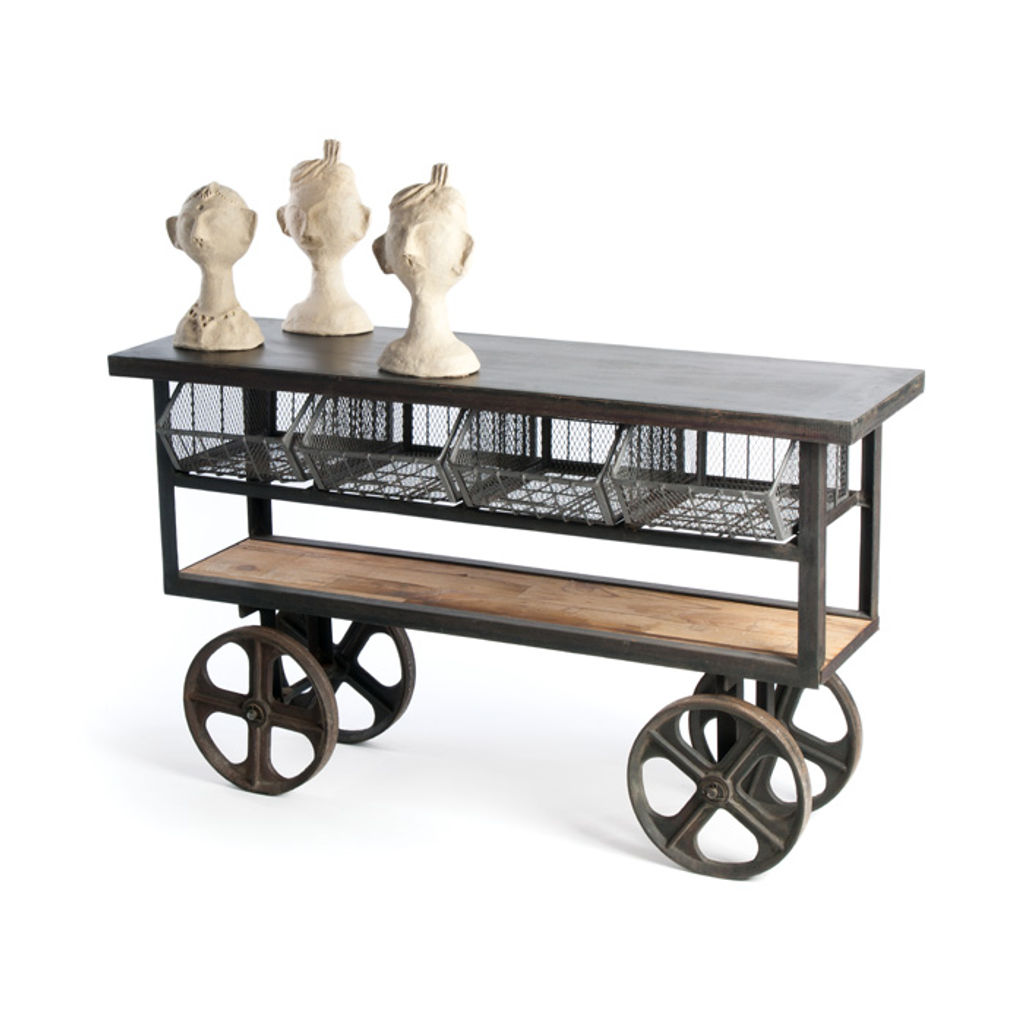 Preview image for Vintage Industrial Cart