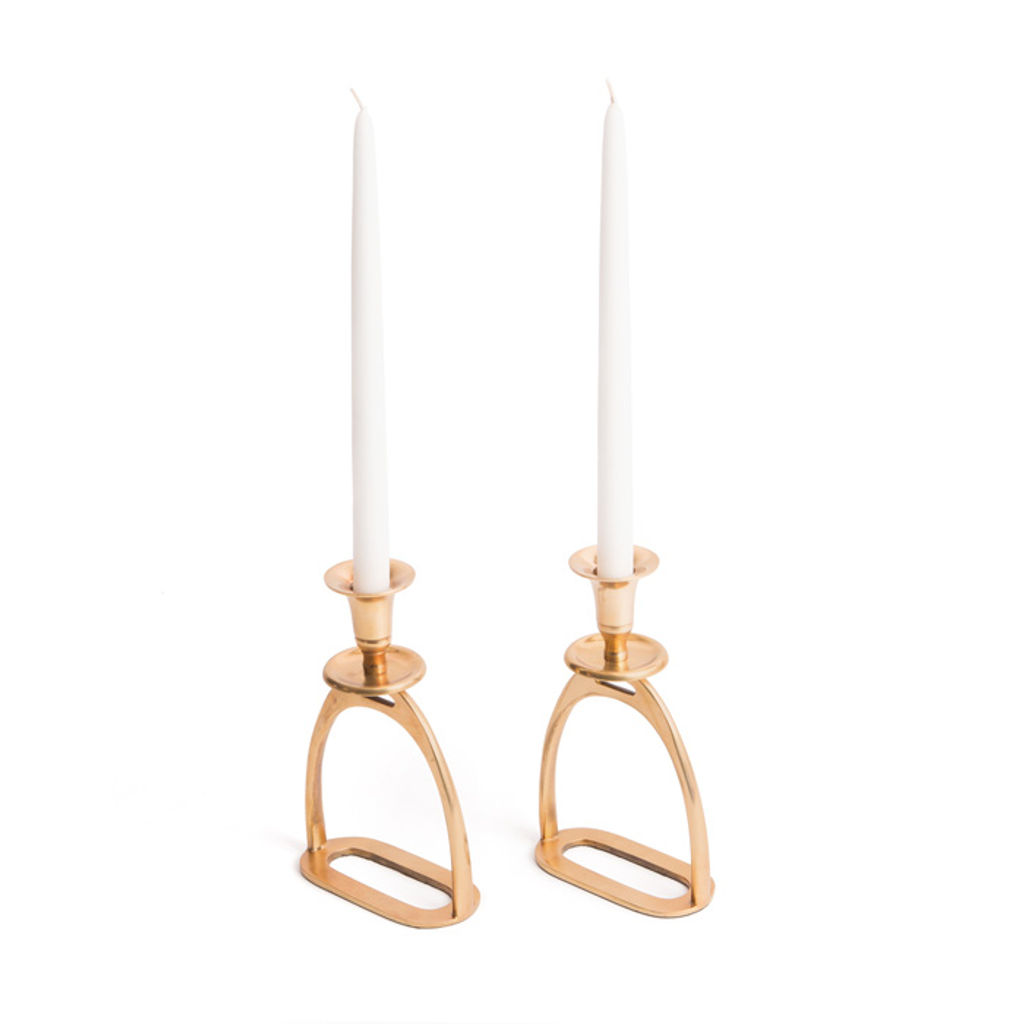Preview image for 2 Stirrup Candle Holders