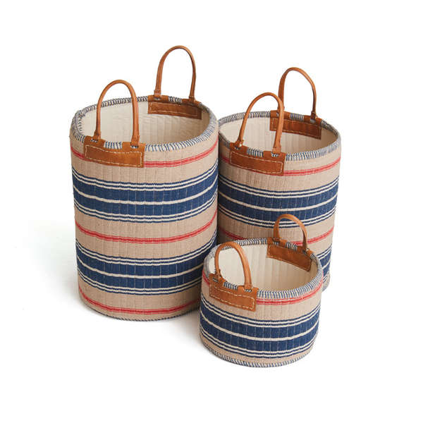Set Of Three Goodman Baskets