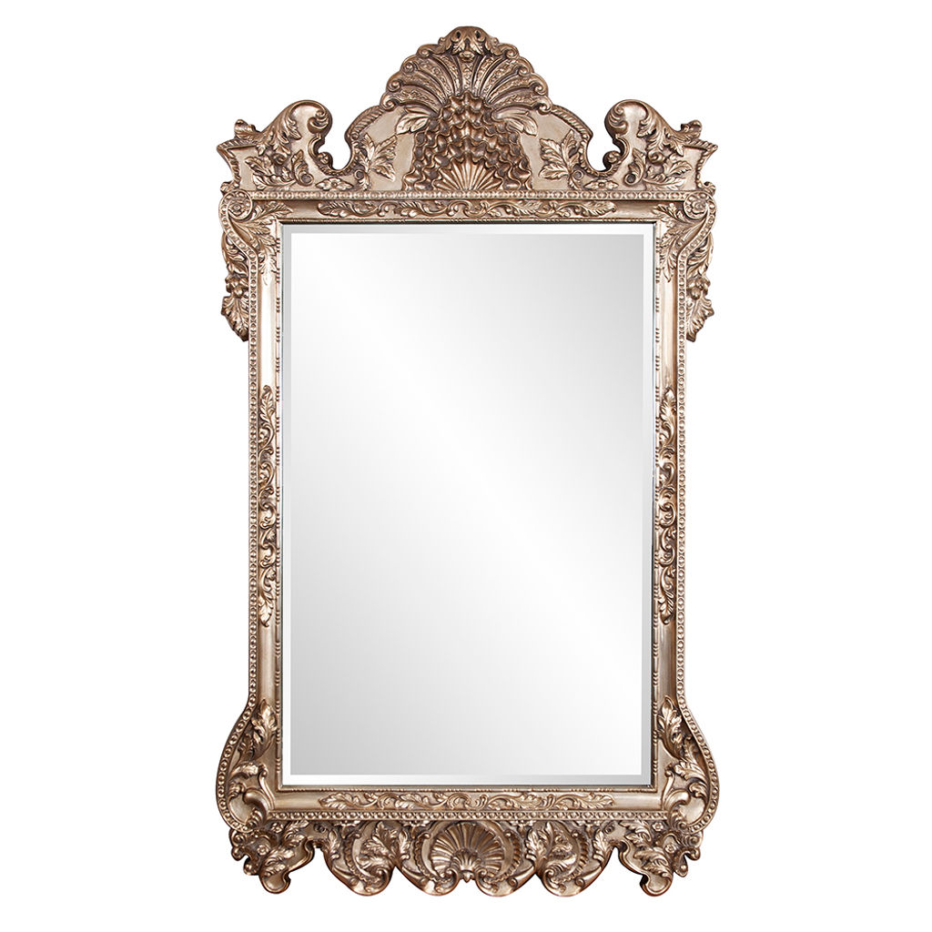 Preview image for Antique Style Silver Leaf Oversized Mirror