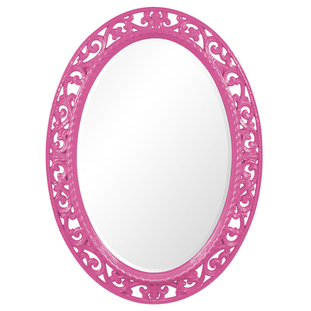 Preview image for Suzanne Mirror - Glossy Hot Pink