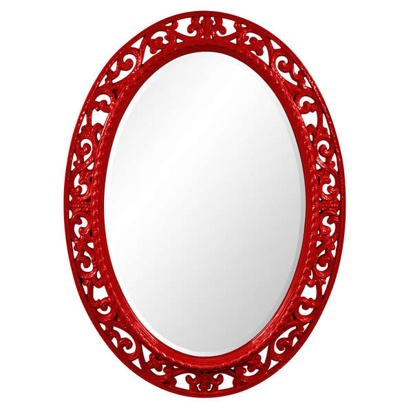 Suzanne Mirror - Glossy Red