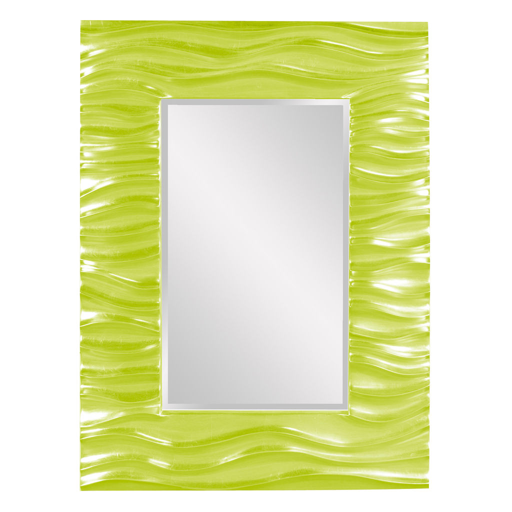 Zenith Mirror - Glossy Green