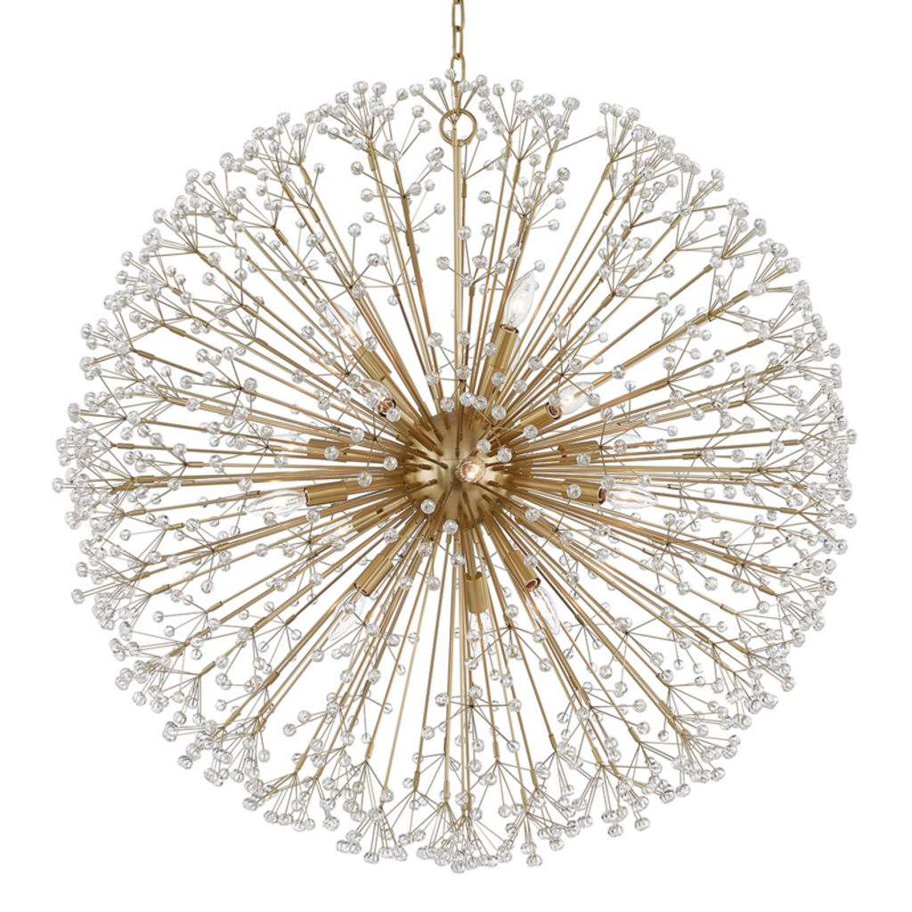Babies Breath - 16 Light Chandelier - AB
