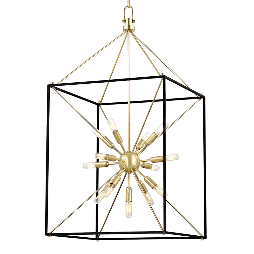 Preview image for Glendale 13 Light Chandelier, Aged Bronze Body