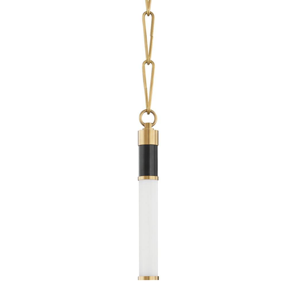 Huntington Led Pendant, Aged Old Bronze Body