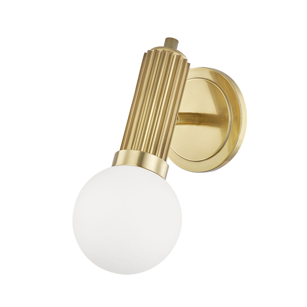 Reade 1 Light Wall Sconce, Aged Bronze Body