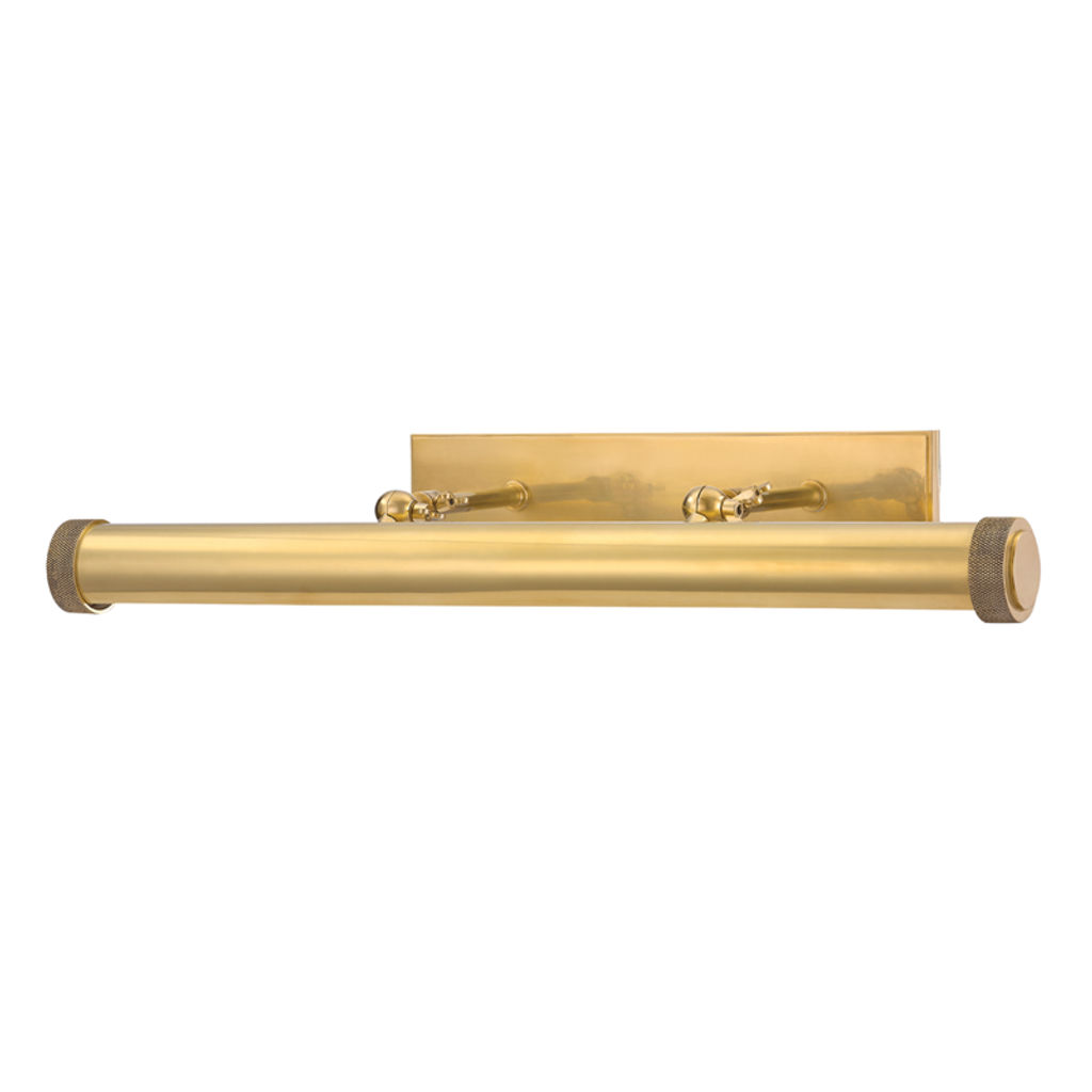 Preview image for Ridgewood 3 Light Picture Light, Aged Bronze Body, Aged Brass Shade
