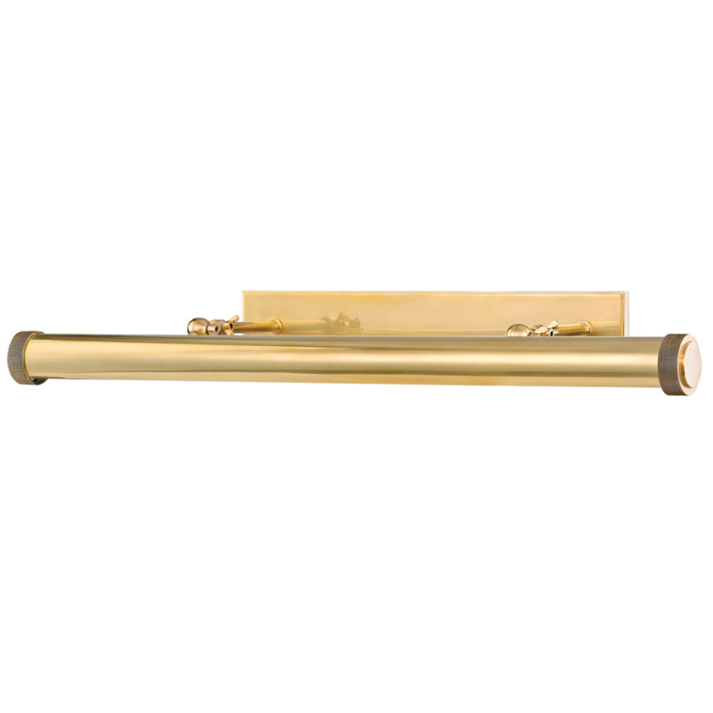 Preview image for Ridgewood 4 Light Picture Light, Aged Bronze Body, Aged Brass Shade