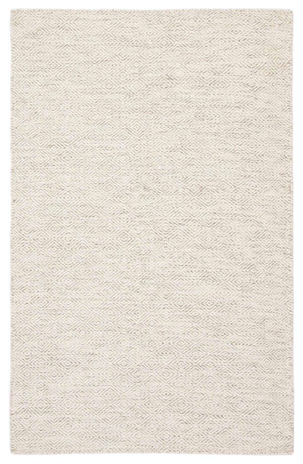 Jaipur Living Bramble Handmade Trellis Ivory/ Gray Area Rug (5'X8')