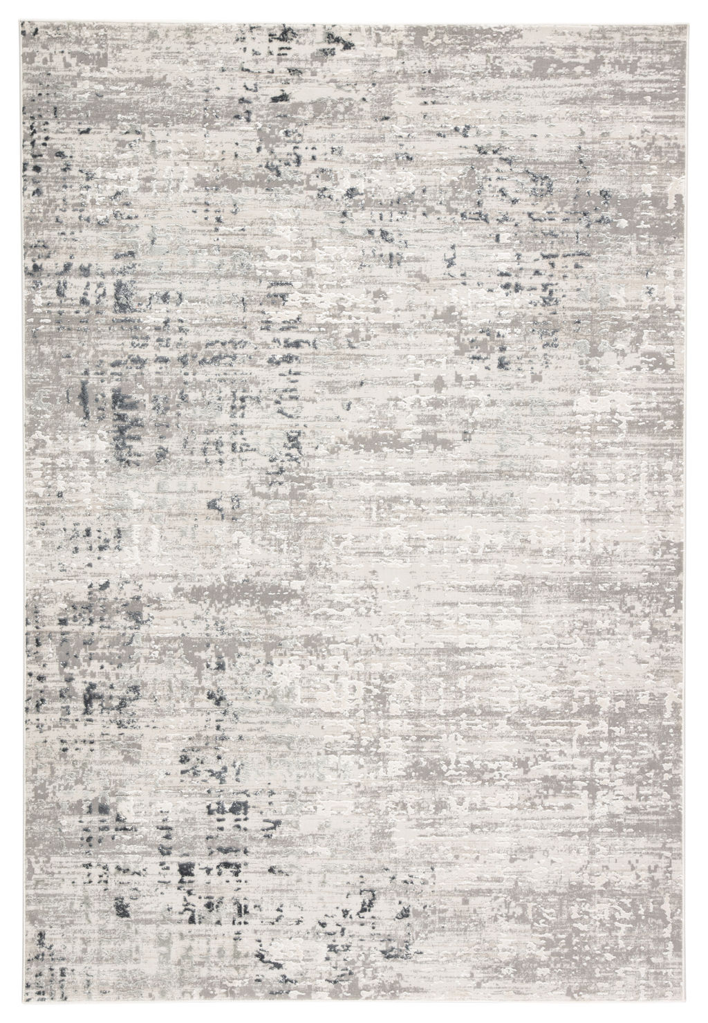 Preview image for Cian Abstract Gray/ Ivory Area Rug (5'X7'6")