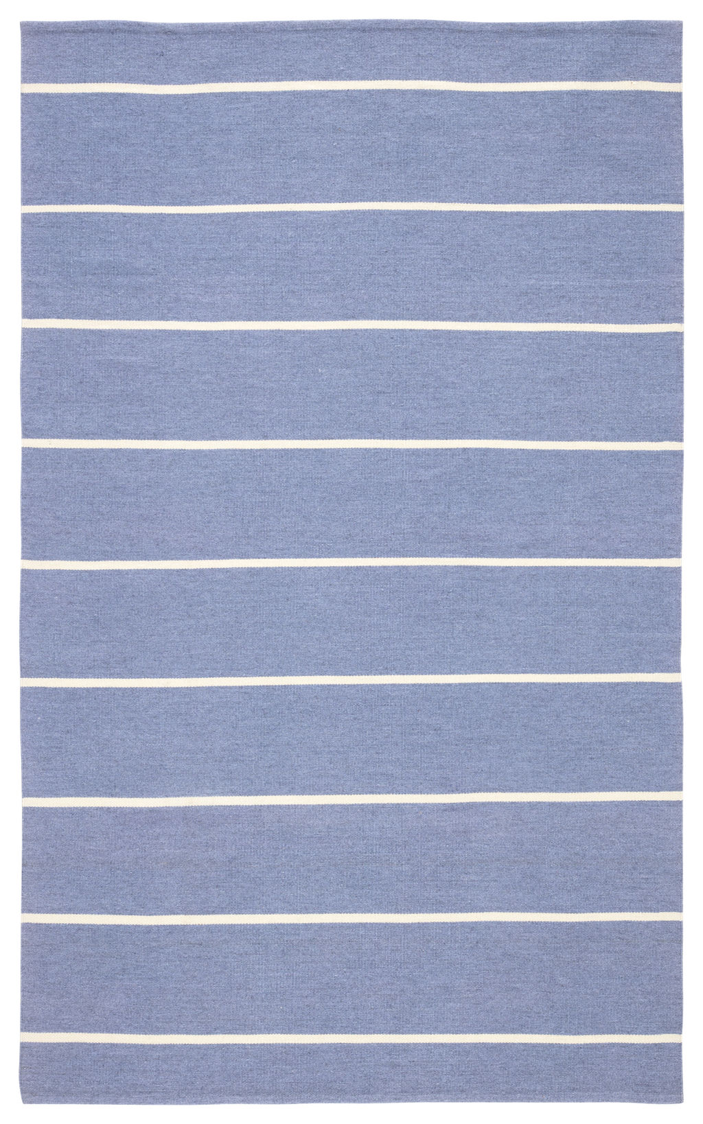 Stripe Blue/Ivory Area Rug, 5'X8'