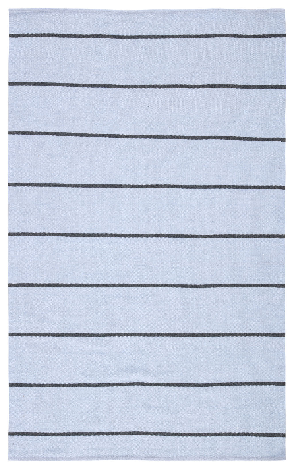 Stripe Light Blue/Gray Area Rug, 2'X3'