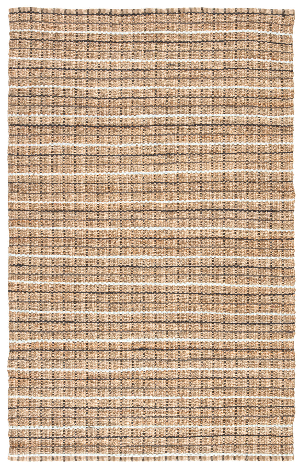 Preview image for Jaipur Living Harringdon Natural Stripe Gray/ Beige Area Rug (8'X10')