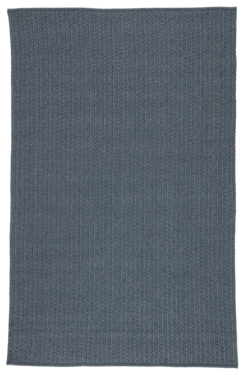 Preview image for Jaipur Living Iver Indoor/ Outdoor Solid Blue/ Gray Area Rug (8'10"X11'9")