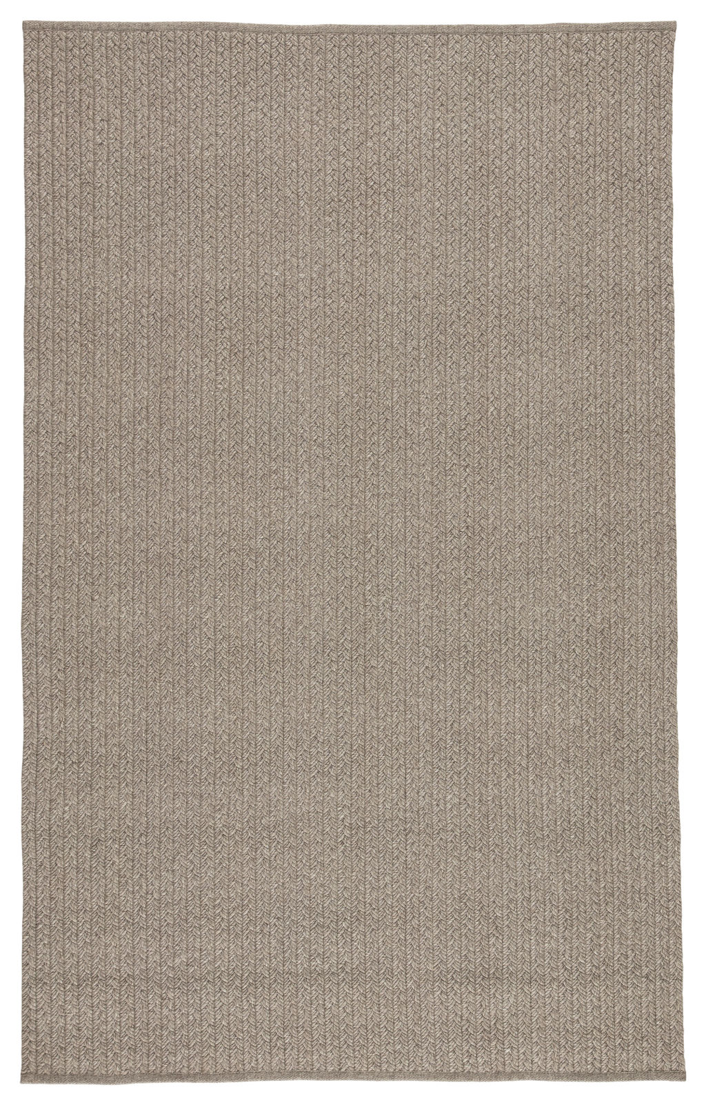 Indoor/ Outdoor Solid Gray Area Rug (8'10"X11'9")