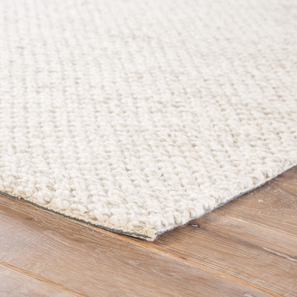 Jaipur Living Karlstadt Handmade Solid Taupe/ White Area Rug (10'X14')