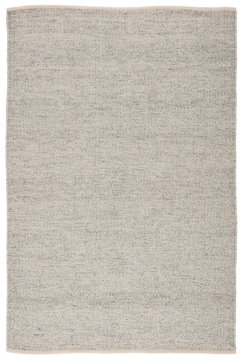Preview image for Jaipur Living Lamanda Indoor/ Outdoor Solid Light Gray/ Ivory Area Rug (2'X3')