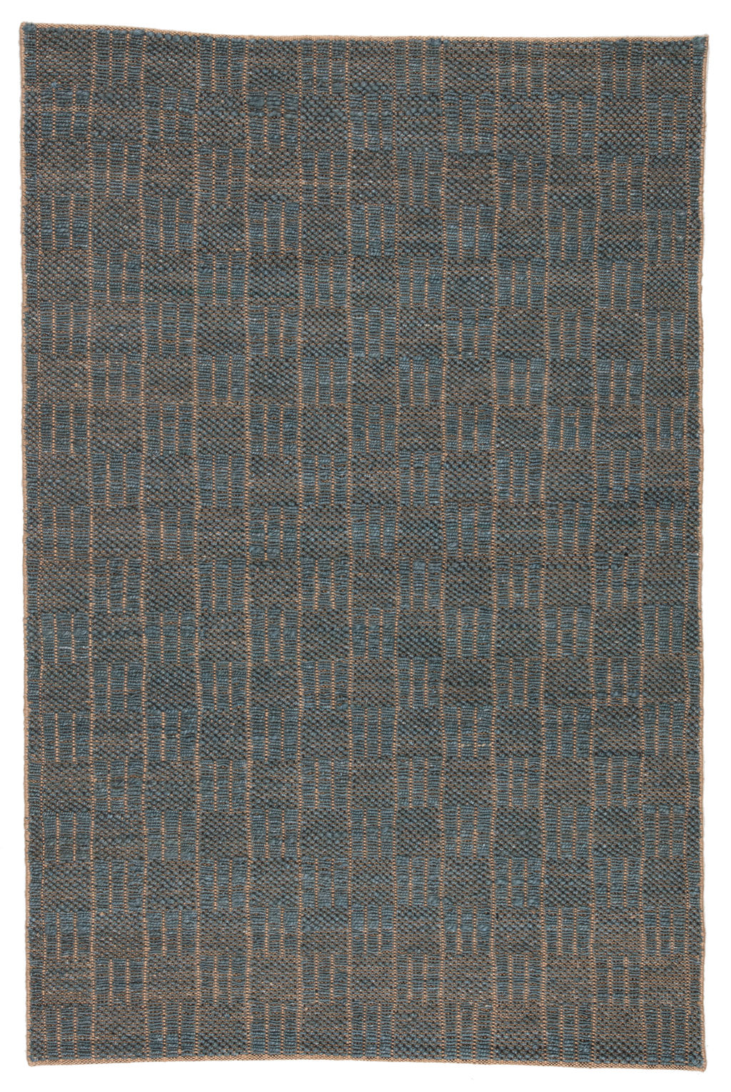 Preview image for Jaipur Living Lindo Natural Geometric Beige/ Blue Area Rug (8'X10')