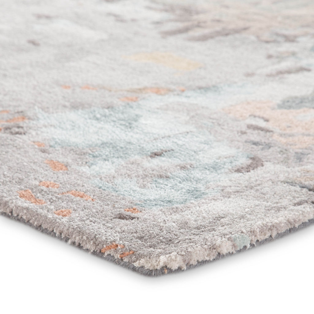 Jaipur Living Luella Handmade Abstract Gray/ Blush Area Rug (5'X8')