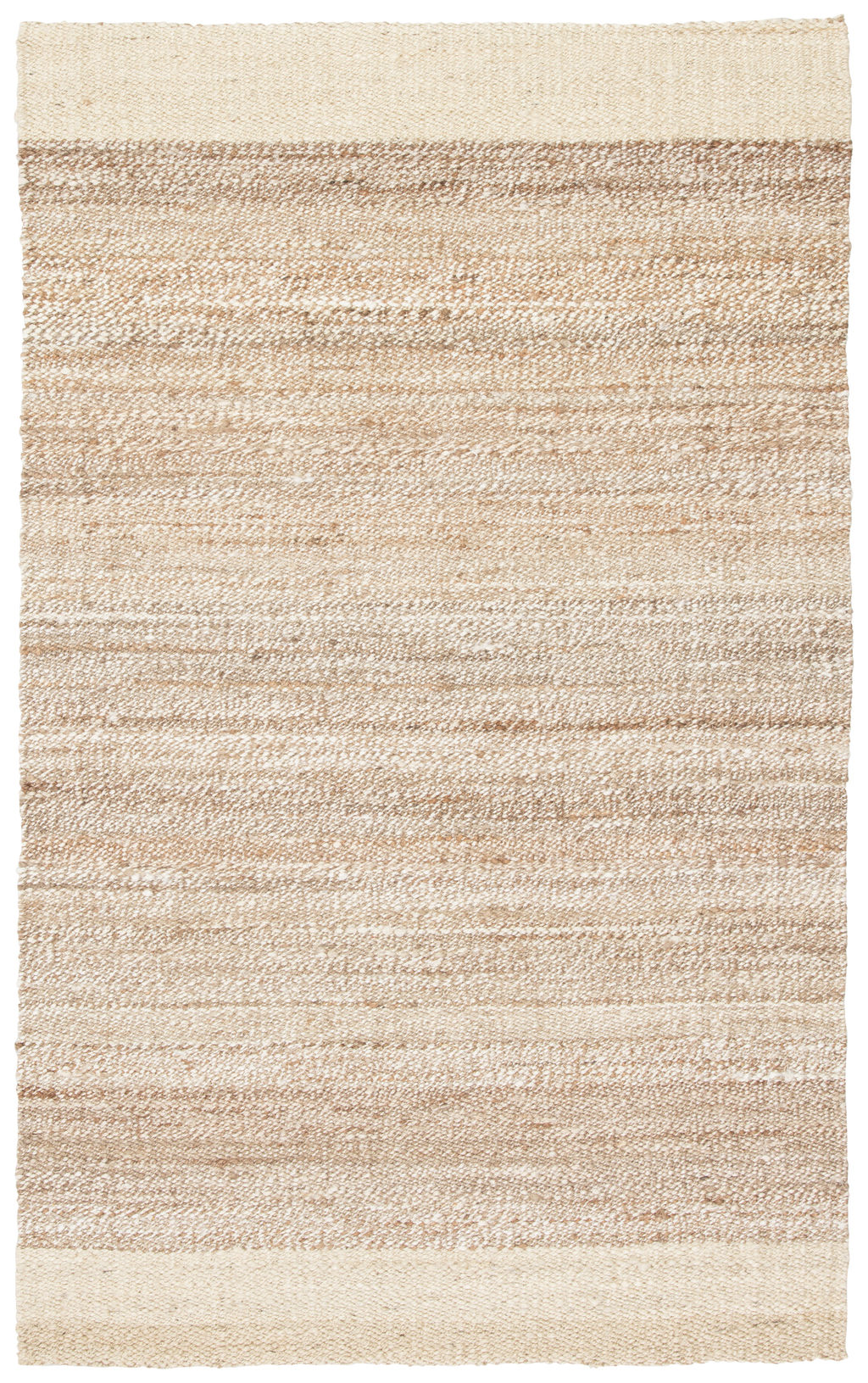 Preview image for Jaipur Living Mallow Natural Bordered White/ Tan Area Rug (8'X10')