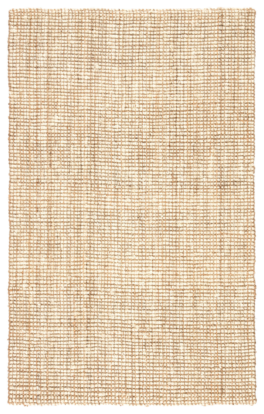 Mayen Natural Solid White/ Tan Area Rug (10'X14')