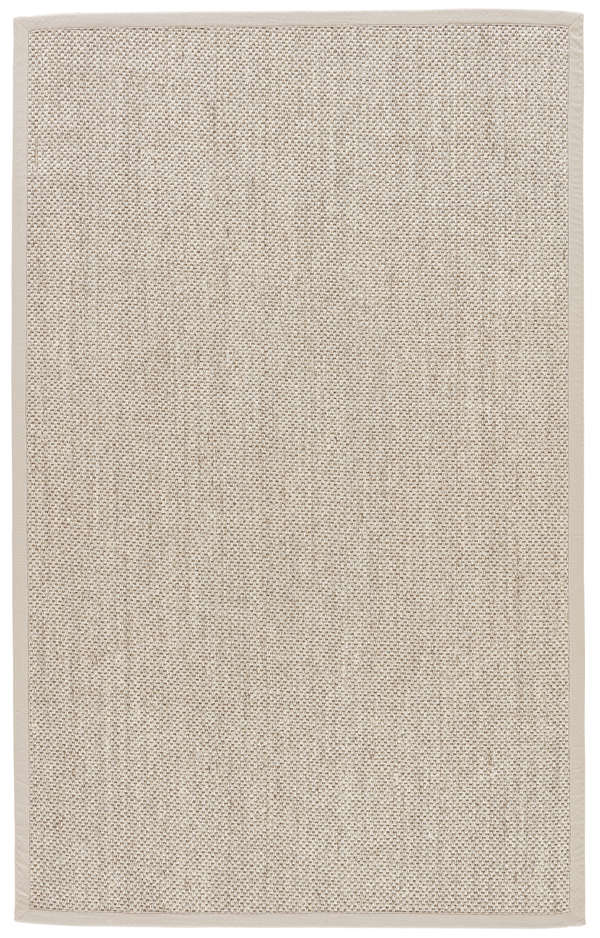 Jaipur Living Naples Natural Solid Beige/ Ivory Area Rug (8'X10')